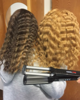 Locken durch Welleneisen